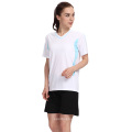 Frauen Fußball Jersey Blankoaufdruck mit Ihrem eigenen Logo Dry Fit Design